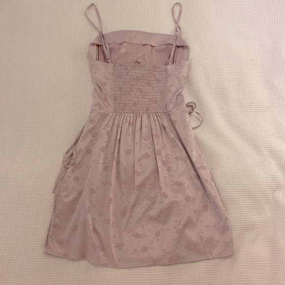 Garage Lilac Silk Dress - Picture 2 of 5